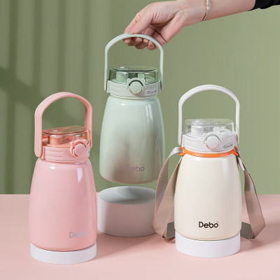 Debo德铂妮可大容量大肚杯杯子 DEP-DS349 薄荷绿1000ML/个