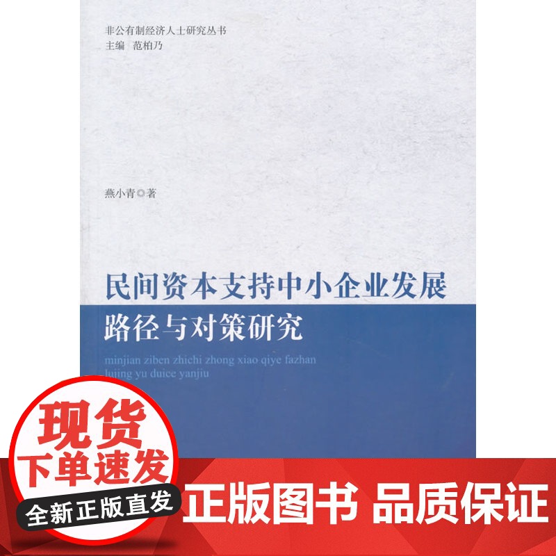 民间资本支持中小企业发展的路径与对策研究