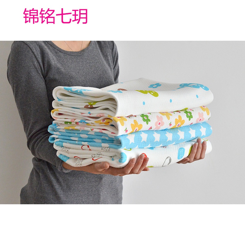 锦铭七玥亚马逊夏季空调被夏凉被针织被儿童宝宝水洗纯棉全棉外贸清仓盖毯