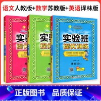 ❤❤❤[江苏专用]人教语文+苏教数学+译林英语 三年级下 [正版]2024新版实验班提优训练一年级二年级三年级上册四年级