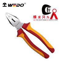 维度WEDO绝缘克丝钳电工手钳耐压钢丝钳(德标工业级)6寸160mm IN501-06 /把