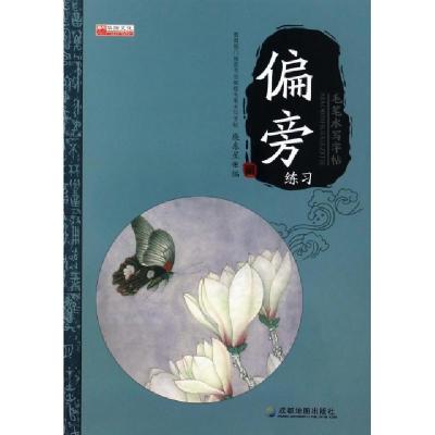 正版新书]偏旁练习(附毛笔)/毛笔水写字帖廉东星9787555703341