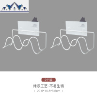 浴室拖鞋架壁挂式进免打孔卫生间厕所后宿舍收纳架子 三维工匠