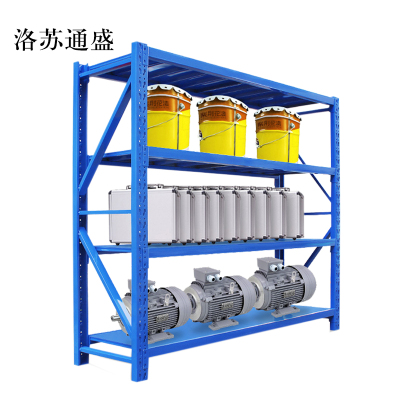 洛苏通盛承重300kg货架置物架钢制货架长200宽50高200CM常规款