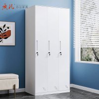 质凡钢制储物更衣柜 三门更衣柜