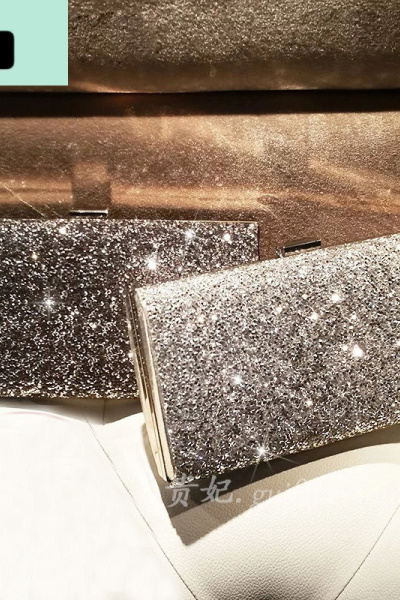 新款晚宴包旗袍晚礼服包包宴会伴娘名媛百搭女闪水钻小手包手拿包NEW LAKE女手包