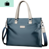防水牛津布男士手提包横款商务男包包单肩斜挎包A4纸公文包大容量NEW LAKE
