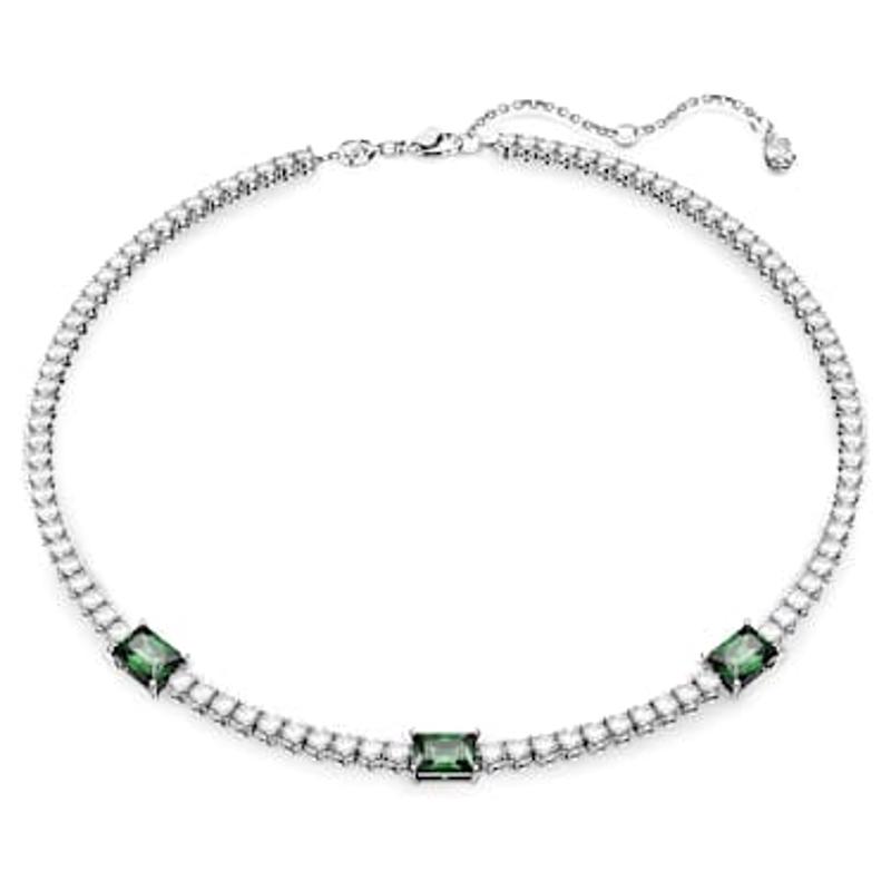 Swarovski女款精致奢华项链 Matrix Tennis 水钻缀饰经典优雅时尚轻奢饰品