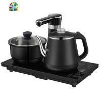 全自动上水壶电热烧水壶泡茶专用茶台一体家用抽水加水具器电磁炉 FENGHOU 防烫款(金色)