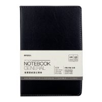 晨光 M&G 普惠型皮面记事本 APY1BK78 32K (黑色) 120页 本