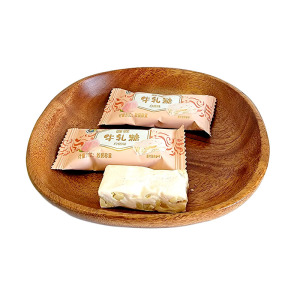 喔喔牛轧糖散装500g海盐白桃樱花原味婚庆结婚喜糖伴手休闲零食品