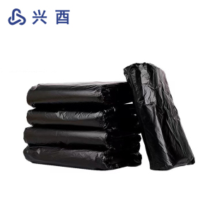 兴酉 黑色平口垃圾袋 50*60cm50只 包