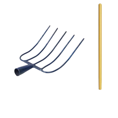 智铮朗月 石渣叉 5齿+1.4米 套