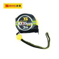 波斯(BOSI) 荧光系列钢卷尺黑金刚系列 3×16mm 把