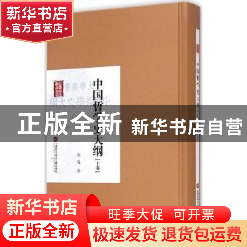 正版 中国哲学史大纲:上卷 胡适著 上海科学技术文献出版社 97875