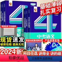 [中考bi备]四轮语数英+词汇+语法+阅读[17本] [正版]2024新洞穿中考数学语文英语物理化学四轮复习全国版初三4