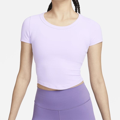 NIKE耐克短袖T恤训练运动休闲速干透气圆领女装FN2805-512 D