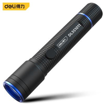 得力(deli) 手电筒强光远射Type-c充电式 迷你便携 应急灯 DL551011 单位/个