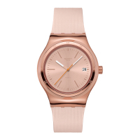 斯沃琪(Swatch)瑞士手表 节日礼物 优雅时尚 石英男女腕表