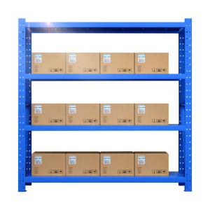 铭威盾仓库仓储货架四层金属五金货架家用中型重型置物架展示架子200KG150*50*200