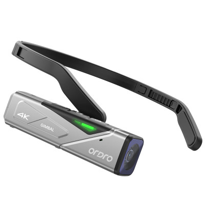 欧达(ORDRO) EP7头戴录像机 4-6小时 601万以上 银灰色