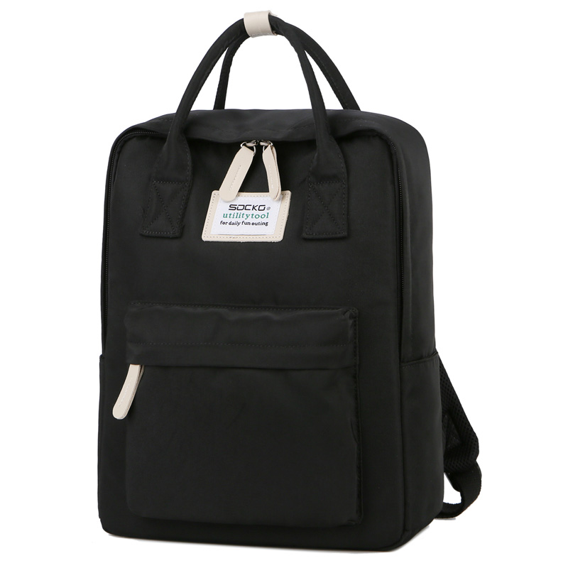 圣兰戈(SOCKO)笔记本电脑包女14寸双肩背包适用华为荣耀苹果13.3小米12.5联想小新Air15联想X1威6得峰男