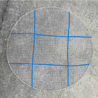 不锈钢网筛4目/5mm/直径80厘米(定制产品,非质量问题不退不换)