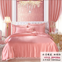 美帮汇真丝四件套婚庆桑蚕丝绸双面宽幅真丝床上用品真丝套件