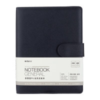 晨光 M&G 普惠型PU活页皮面笔记本 APYF5T74 25K (黑色) 100张 盒