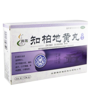 腾药 知柏地黄丸 (水蜜丸) 6g*12袋 滋阴降火 潮热盗汗 口干咽痛 耳鸣遗精 小便短赤