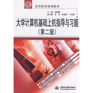 正版新书]大学计算机基础上机指导与习题(第二版)(21世纪高等院