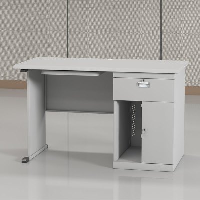 臻远ZY-GZZ-11钢制办公桌职员桌员工桌学生写字台1.2米F款