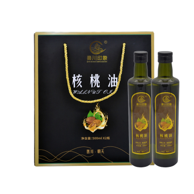 秦川印象核桃油礼盒500ML*2瓶/盒