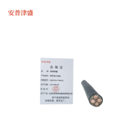 安普津盛 铜芯电力电缆YJV3*6+1*4mm 0.6/1kv米