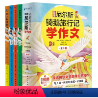 跟着尼尔斯骑鹅旅行记学作文(全3册) [正版]跟着尼尔斯骑鹅旅行记学作文全套3册适合中小学生阅读文章作文书大全写日记技巧