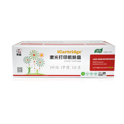 iCartridgeLSIC-SAM-SCXD4200A硒鼓/粉盒适用于SAMSUNGSCX4200黑色