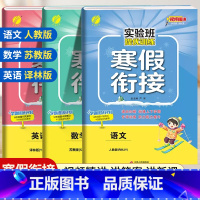[五年级江苏版3本]语数英寒假衔接 小学通用 [正版]2024新实验班寒假衔接一年级二年级四五六三年级上册下册小学语文数