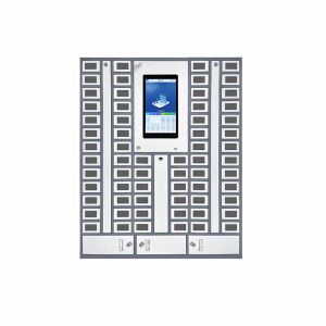 铂联安全(BOLIANANQUAN) 手机存管检测柜64门 白色 HG64