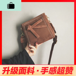 春季水桶包包女2020新款网红斜挎包ins韩版女学生复古百搭单肩包NEW LAKE女士单肩包