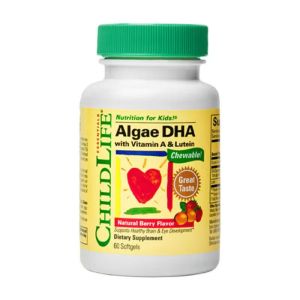 ChildLife童年时光藻油DHA小金豆婴幼儿童营养补充发育大脑记忆力