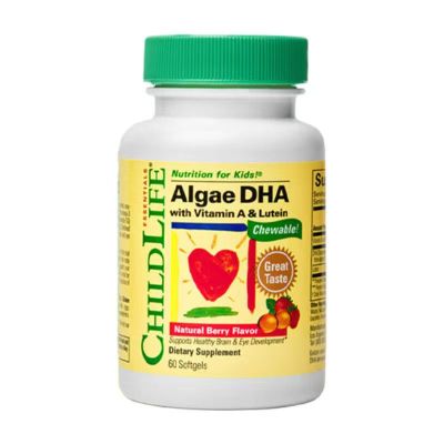 ChildLife童年时光藻油DHA小金豆婴幼儿童营养补充发育大脑记忆力