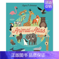 [正版]立体翻翻书动物大观 Animal Atlas英文儿童立体原版图书进口书籍Ingela P. Arrhenius