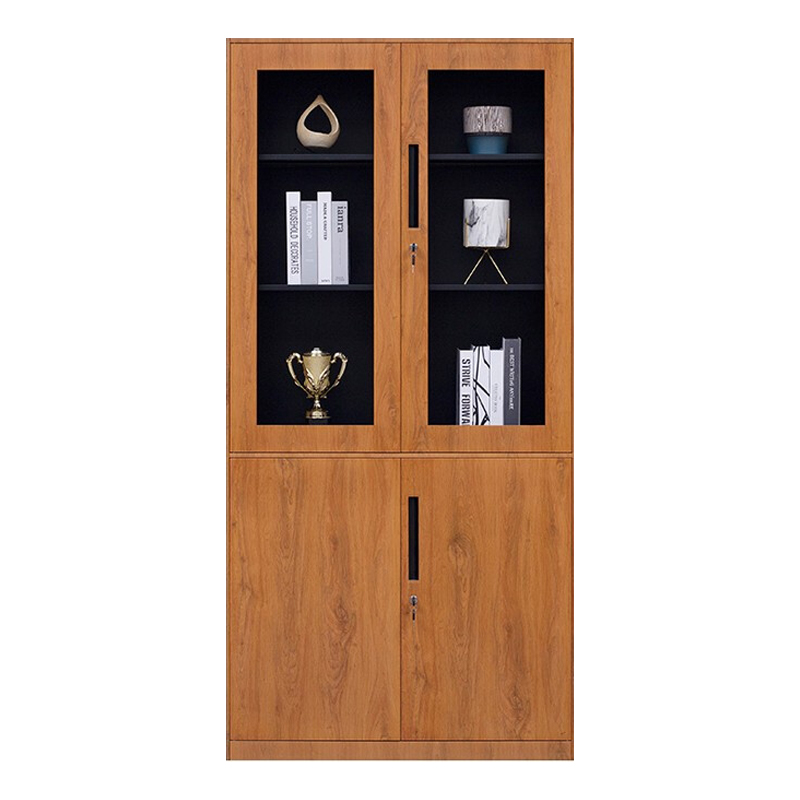 臻远ZY-WJGC-45钢制文件柜窄边拆装转印柜 黄木纹大器械文件柜