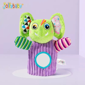 jollybaby 安抚玩偶婴儿可啃咬安抚巾公仔宝宝可入口睡眠手偶1663