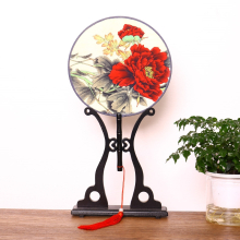 牡丹花扇子图片 牡丹花扇子图片大全 苏宁易购