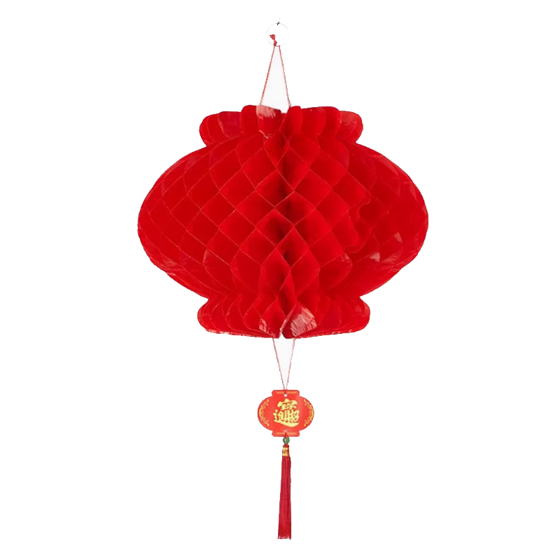 锦瑞星挂饰蜂窝灯笼加厚10个30cm/包