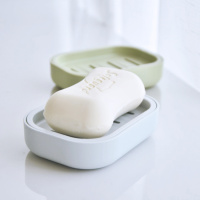 欧式简约沥水香皂盒 带盖手工皂盒创意时尚旅行卫生间浴室肥皂盒