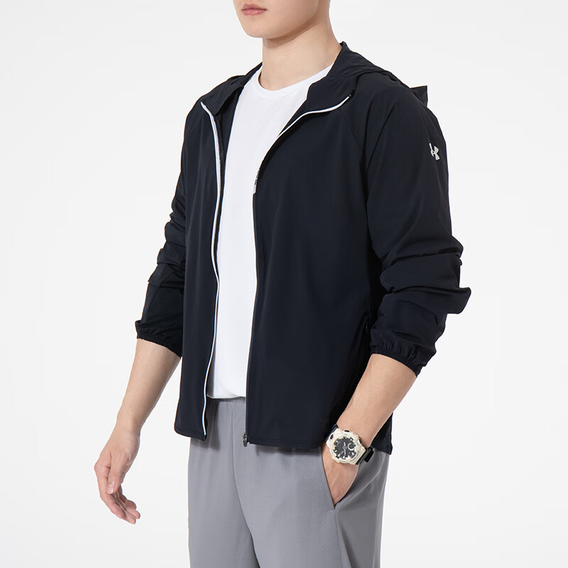 安德玛 男款连帽夹克 22500405-001/件