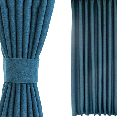 柔美窗帘带轨道(含纱帘) 米