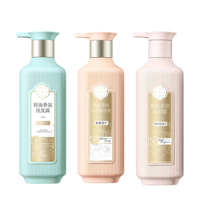三生花精油香氛洗护沐组合(500ml去屑洗发露+500ml玫瑰沐浴露+500ml密集护发素 ) SSH-0073